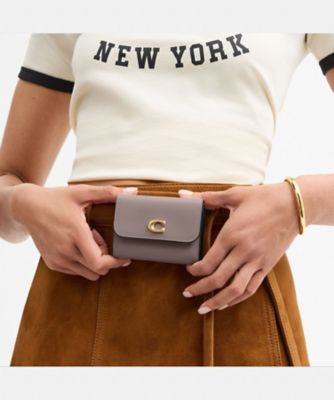 エッセンシャル カード ホルダー ウォレット・カラーブロック | COACH